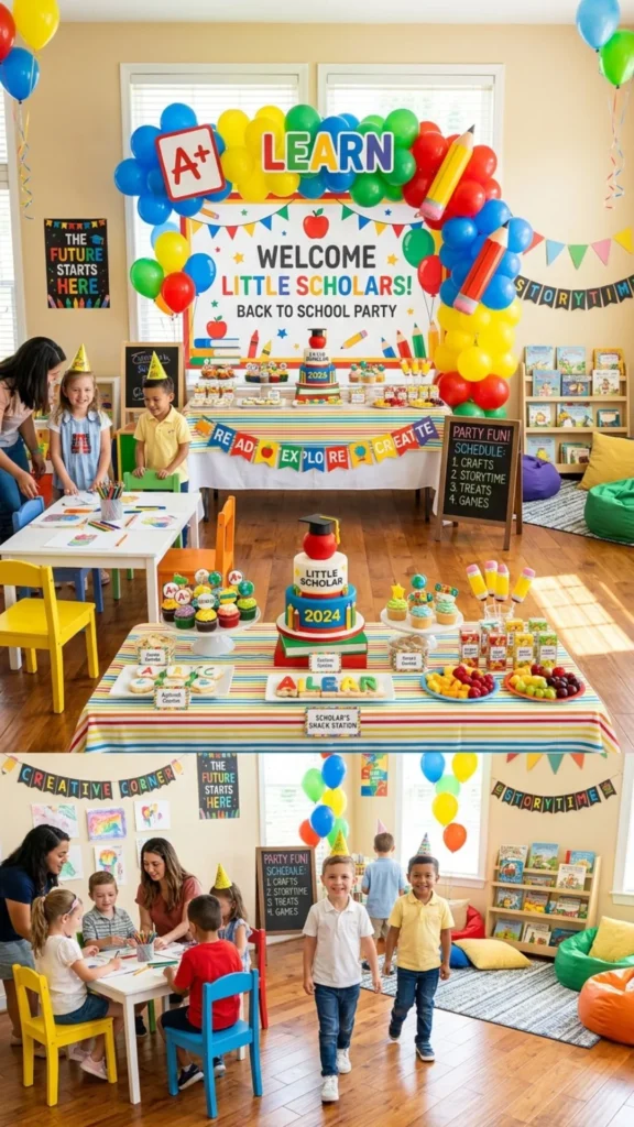 Charming Little Scholar Party Decoration