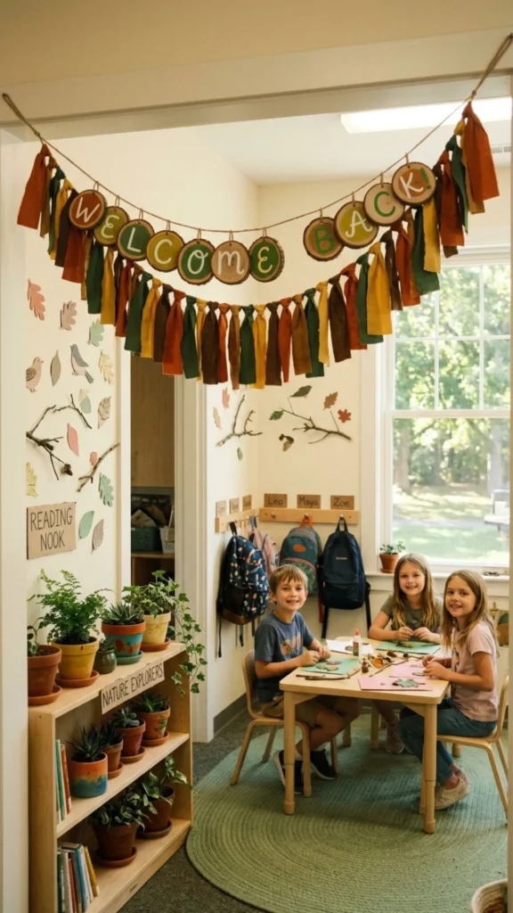 Natural classroom layout with smooth student flow