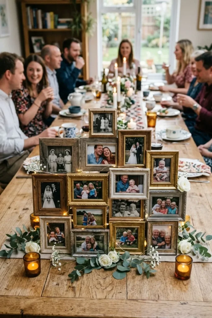 Graduation picture frame collage centerpiece showcasing special memories