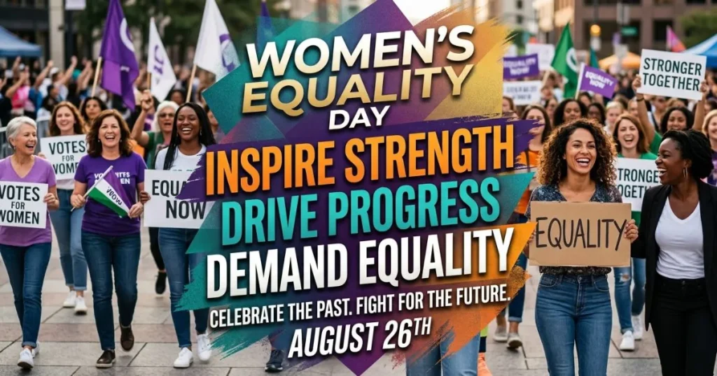 Women’s Equality Day wall decor ideas celebrating strength, progress, empowerment, and equality.